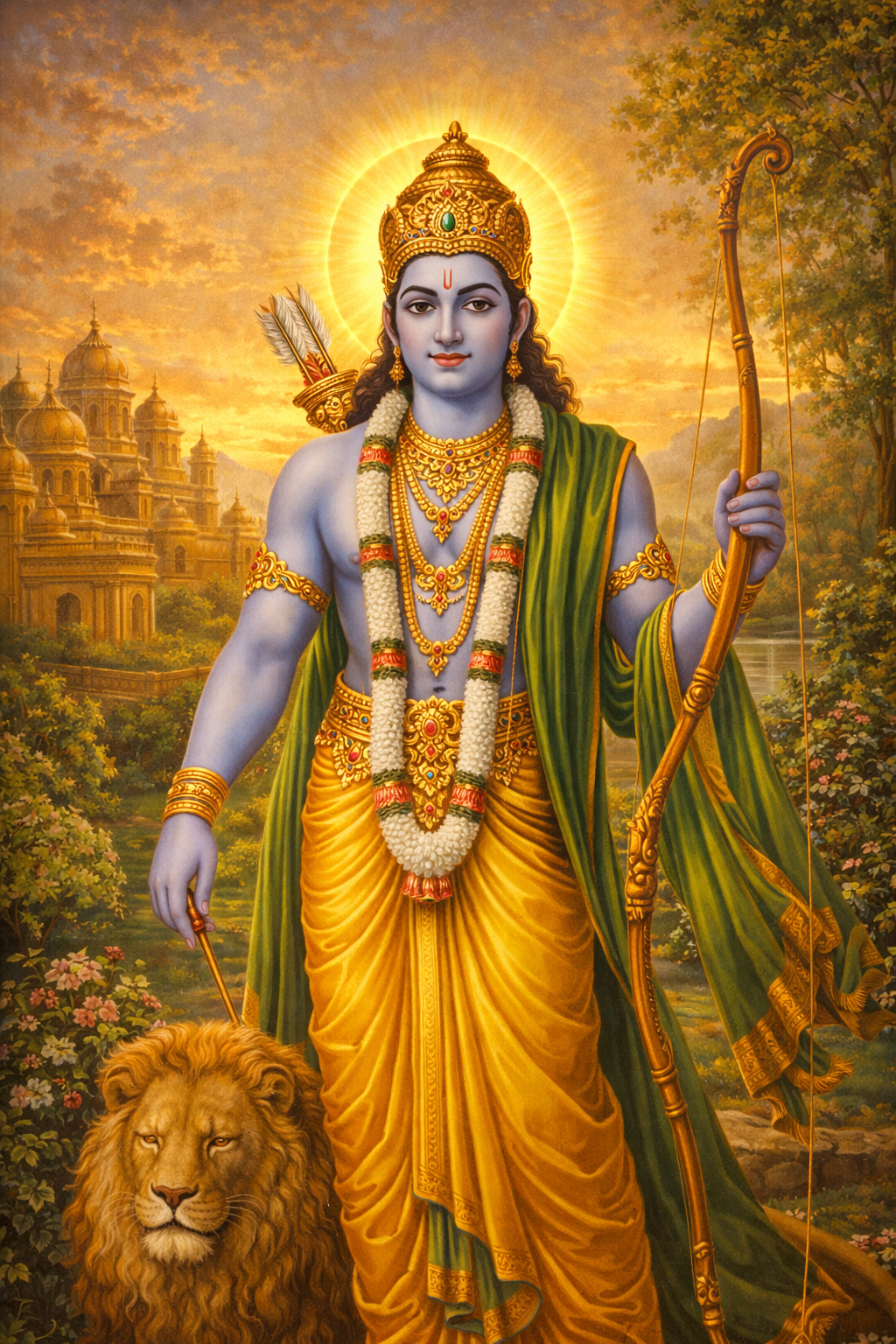 Lord Rama with Bow Kodanda